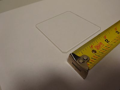 OPTICAL COATED CHAMFERED BK7 GLASS  LASER OPTICS #TA-1-1-J