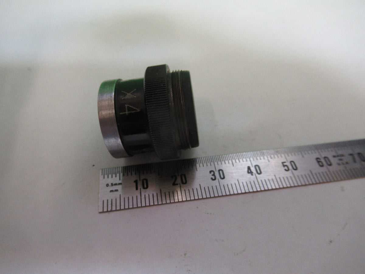 PARA 40mm WATSON UK OBJECTIVE OPTICS MICROSCOPE PART AS PICTURED R2-B-85