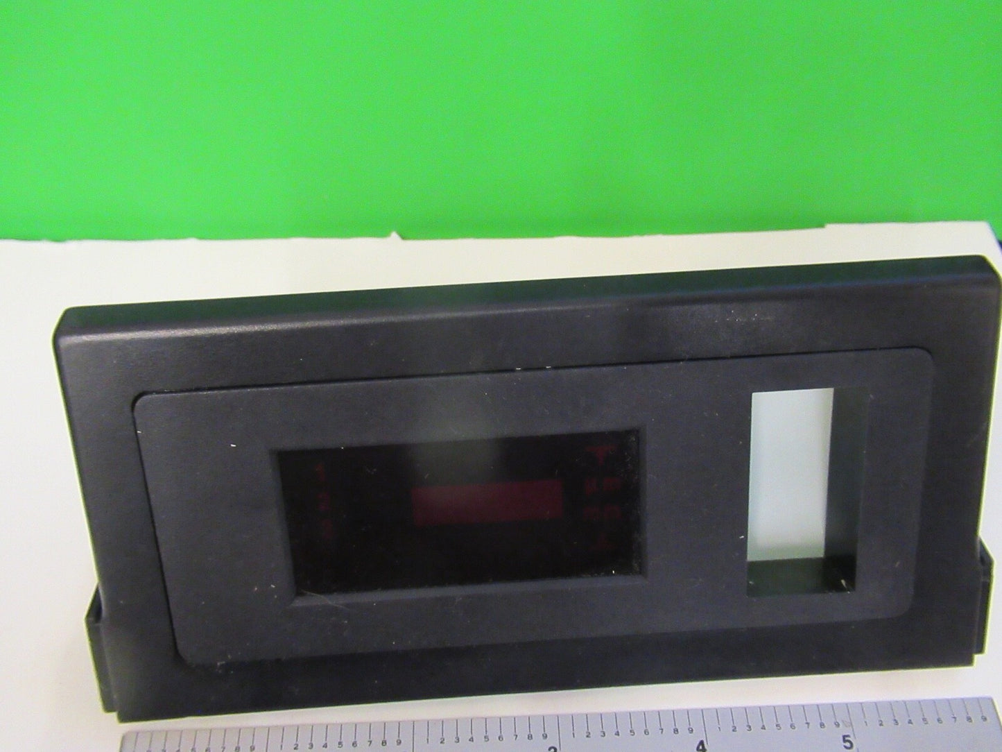 LEICA DMRB GERMANY PLASTIC COVER DISPLAY MICROSCOPE PART AS PICTURED &80-A-18