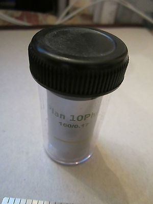 MIKROSKOPTEIL OPTIK OBJEKTIV 10X PLAN 10PH AS IST BIN#RED
