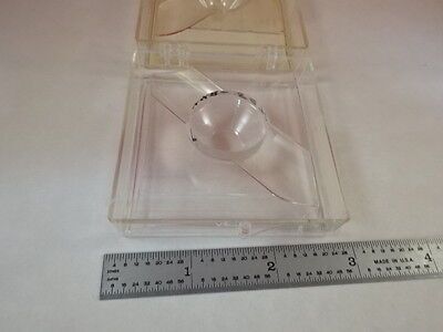 OPTICAL SPECTRA PHYSICS LASEROPTIK MIT BESCHICHTETER LINSE WIE BESEHEN #M2-B-07