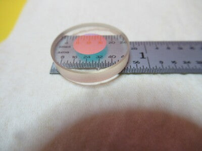 OPTICAL FLAT ZERODUR COATED OPTICS AS PICTURED &16-C-56