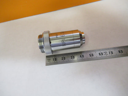 LEITZ WETZLAR 6.3X /170 OBJECTIVE LENS OPTIC MICROSCOPE PART AS PICTURED Y3-A-89