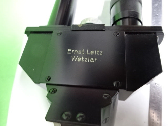 Microscope Part Ortholux Ernst Leitz Germany Head [tight tube]