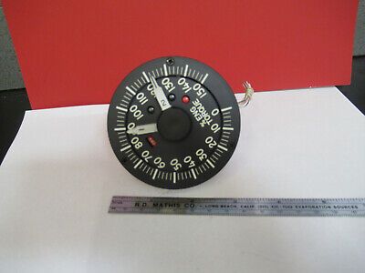 SIKORSKY GOODRICH TORQUE INDICATOR DIAL AS IS AIRCRAFT PART AS PICTURED &F6-A-82