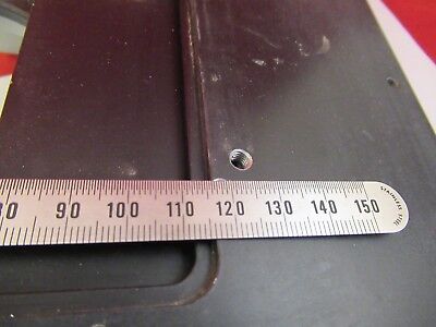 ZEISS GERMANY STAGE TABLE MICROMETER MICROSCOPE PART OPTICS AS PICTURED &FT-2-30