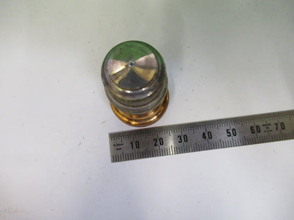 ANTIQUE LEITZ GERMANY OBJECTIVE 100X LENS MICROSCOPE PART AS PICTURED X5-A-28