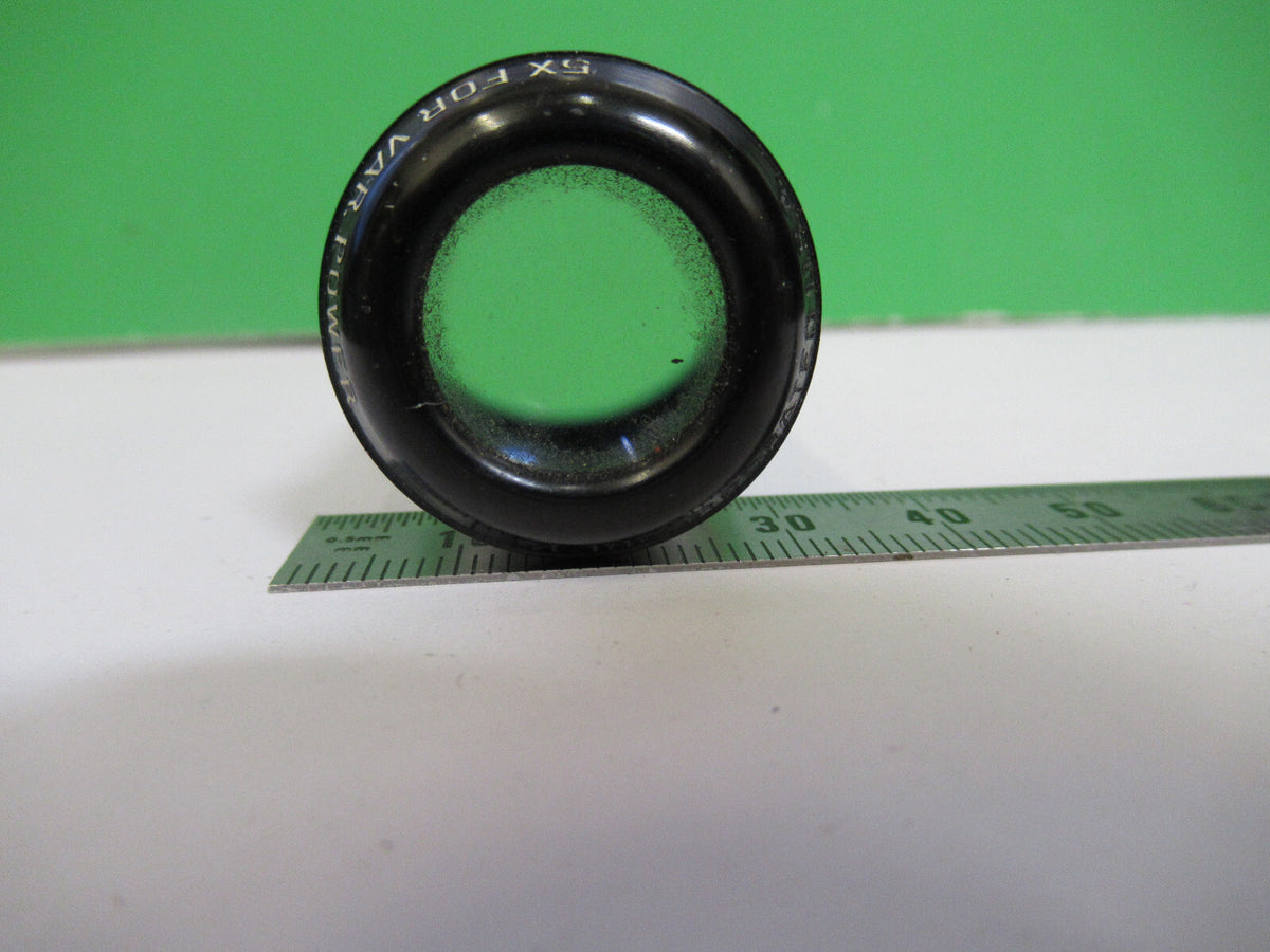 BAUSCH LOMB EYEPIECE 5X FOR VAR POWER MICROSCOPE PART AS PICTURED X4-A-87