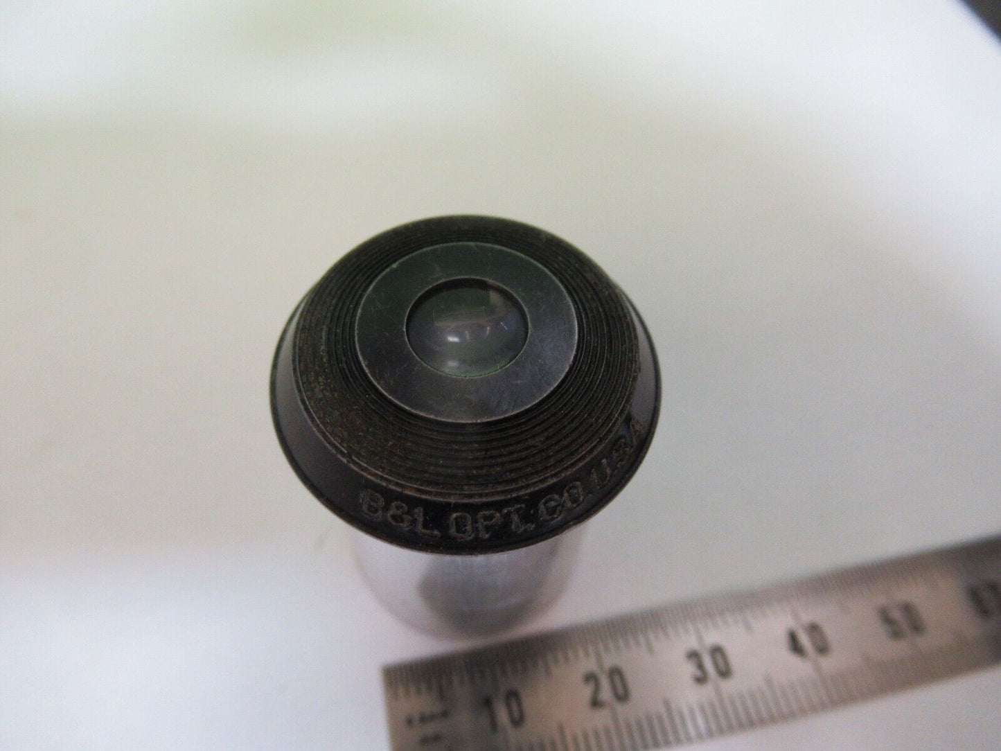 BAUSCH LOMB WIDE 10X VINTAGE  EYEPIECE MICROSCOPE PART AS PICTURED &Q5-B-21