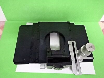MICROSCOPE PART LEITZ GERMANY STAGE SPECIMEN TABLE MICROMETER ORTHOPLAN B#60