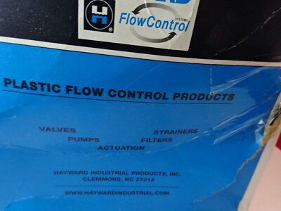 HAYWARD PLASTIC VALVE 1" PVC EPDM TB1100STE BALL VALVE  AS IS #F3-A-10