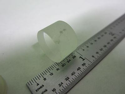 OPTICAL LASER OUTPUT MIRROR [chip one edge] LASER OPTICS AS IS BIN#U8-29