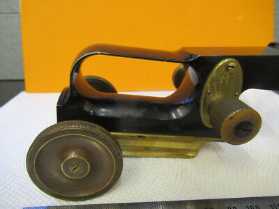 Antique Carl Zeiss AG Brass limb frame Rare Microscope Part