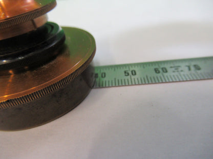 Antique Brass Condenser Piece UK England Microscope Part