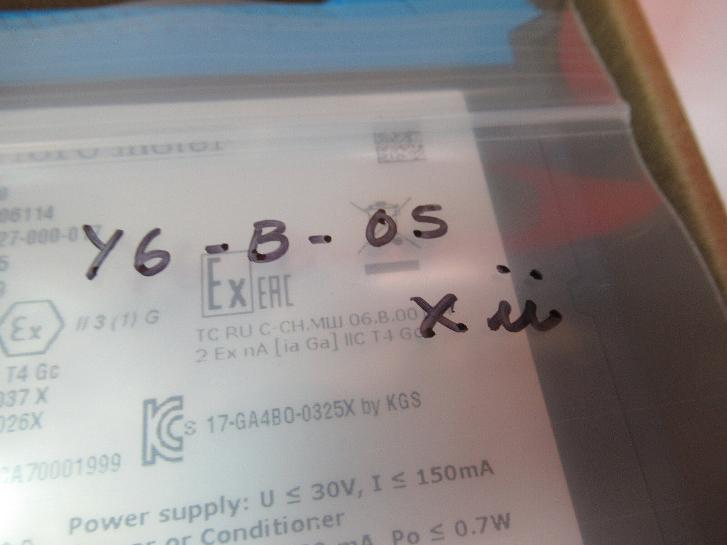 MEGGITT VIBRO-METER GSI 127  244-127-000-017  A2-B05 MODULE for SENSOR Y6-B-05