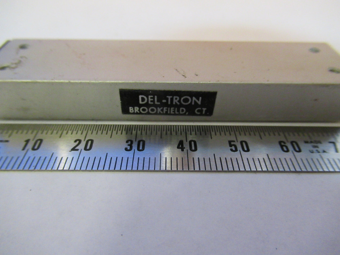 DEL-TRON LINEAR POSITIONING SLIDE BEARING PART AS PICTURED #1E-FT-52