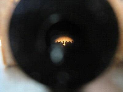 FOR PARTS ANTIQUE BRASS COLLIMATOR MICROSCOPE FILAR OPTICS AS PICTURED &7B-B-02