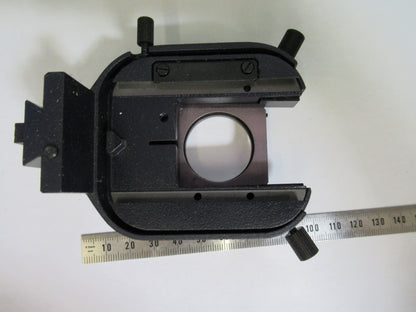 LEICA LEITZ GERMANY DMRB CONDENSER HOLDER MICROSCOPE PART AS PICTURED V7-FT-89
