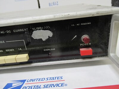VALHALLA SCIENTIFIC MODEL 2500 AC-DC CURRENT CALIBRATOR AS PICTURED #TC-2