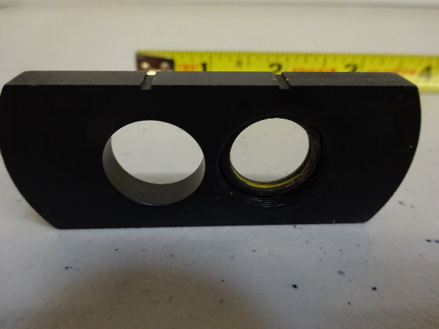 MICROSCOPE PART LEITZ WETZLAR GERMANY SLIDE FILTER OPTICS AS IS #AK-24