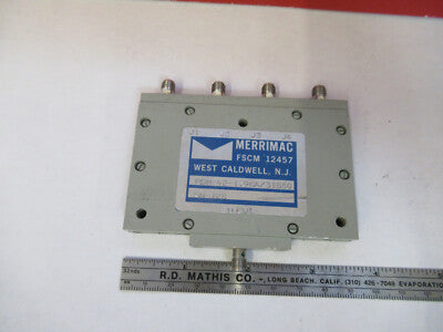MERRIMAC POWER SPLITTER 1.9 GHz RF MICROWAVE MODULE AS PICTURED &A7-B-06