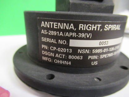 ANTENNA L3 HARRIS NSN 5985-01-126-2100 COUNTERMEASURES AS-2891A/APR-39 T4-B-02