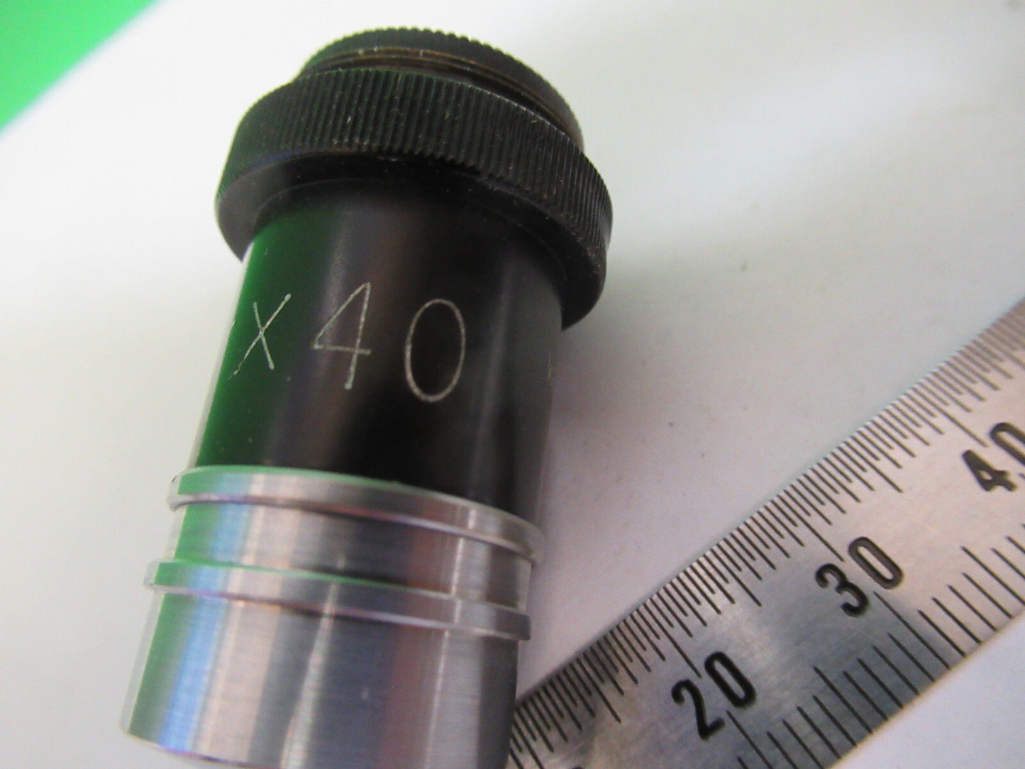 WATSON UK PARA 40X OBJECTIVE LENS MICROSCOPE PART AS PICTURED &R2-B-41