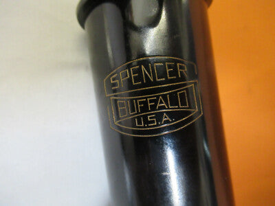 Antique Brass Spencer Lens Co. Tubus + Nosepiece Microscope Part