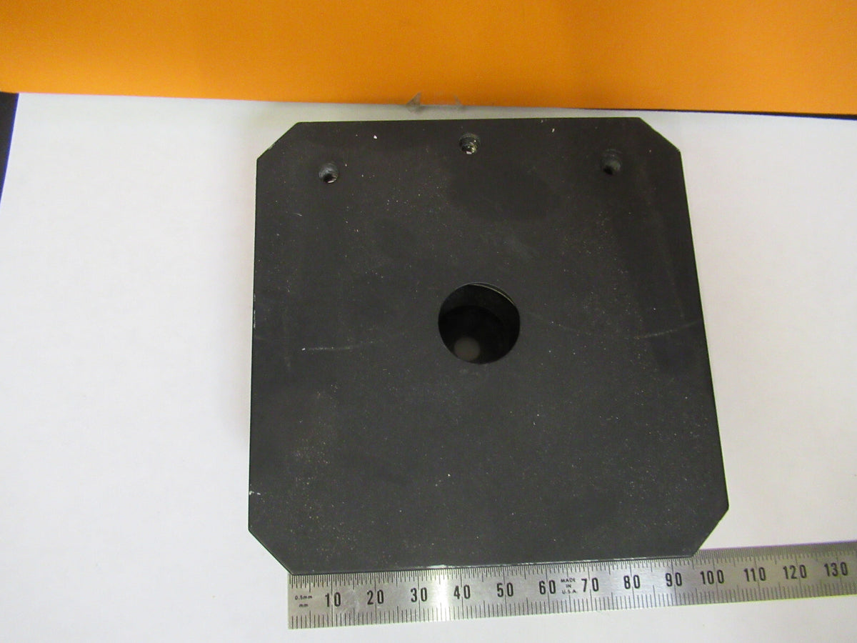 UNITRON STAGE + IRIS TABLE MICROMETER MICROSCOPE PART AS PICTURED Y1-A-54