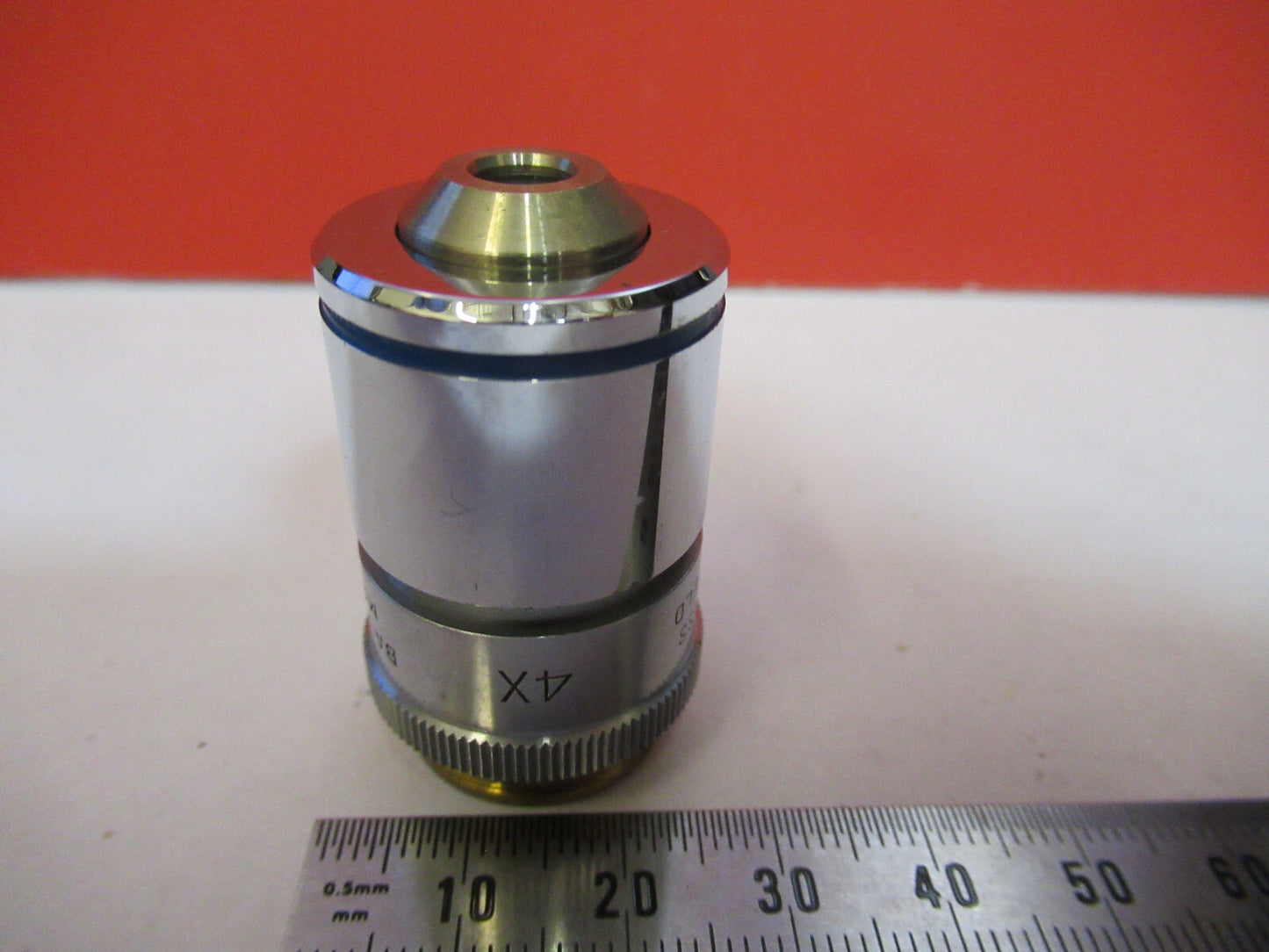 Industrial Bausch & Lomb 4X Lens Objective Microscope