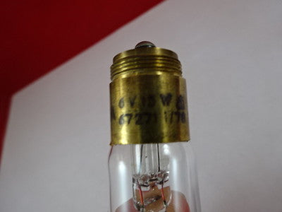 Microscope Part Carl Zeiss AG Germany Lamp Bulb 6V 15W 67271 Polmi Optics