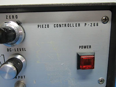 PHYSIK INSTRUMENTE P-266 PZT NANO MICRO POSITIONING HIGH VOLTAGE AMPLIFIER