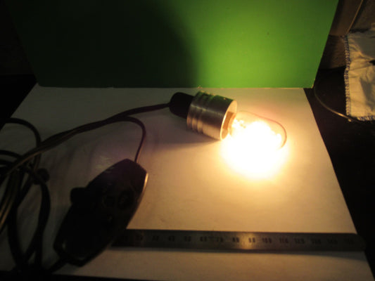 ANTIQUE BRASS AO SPENCER LAMP ASSEMBLY MICROSCOPE PART AS PICTURED V1-A-27