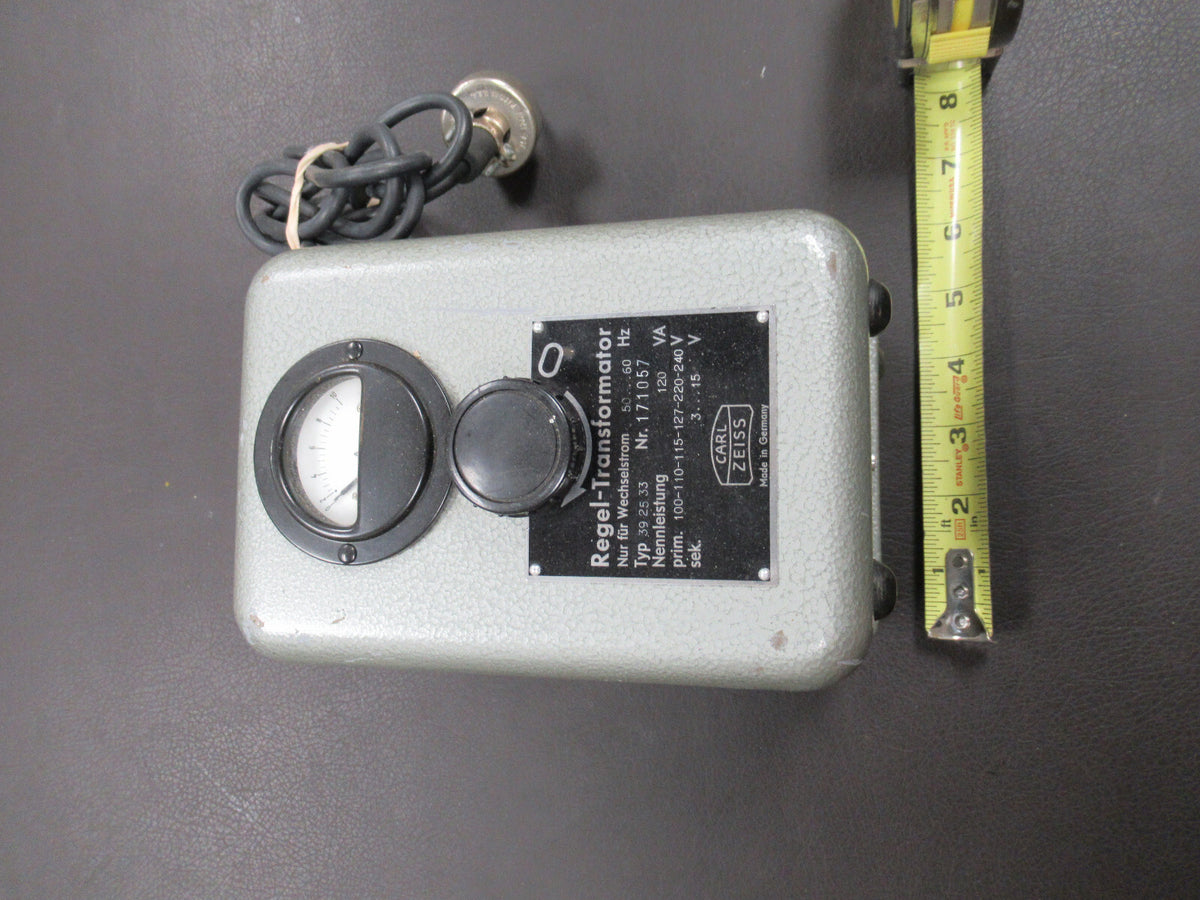 HEAVY POWER SUPPLY 392533 CARL ZEISS GERMANY MICROSCOPE PART AS PICTURED TD-1