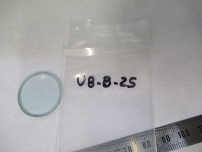 ZEISS GERMANY GLASS FILTER HEAT ABSORB MICROSCOPE PART AS PICTURED U8-B-25