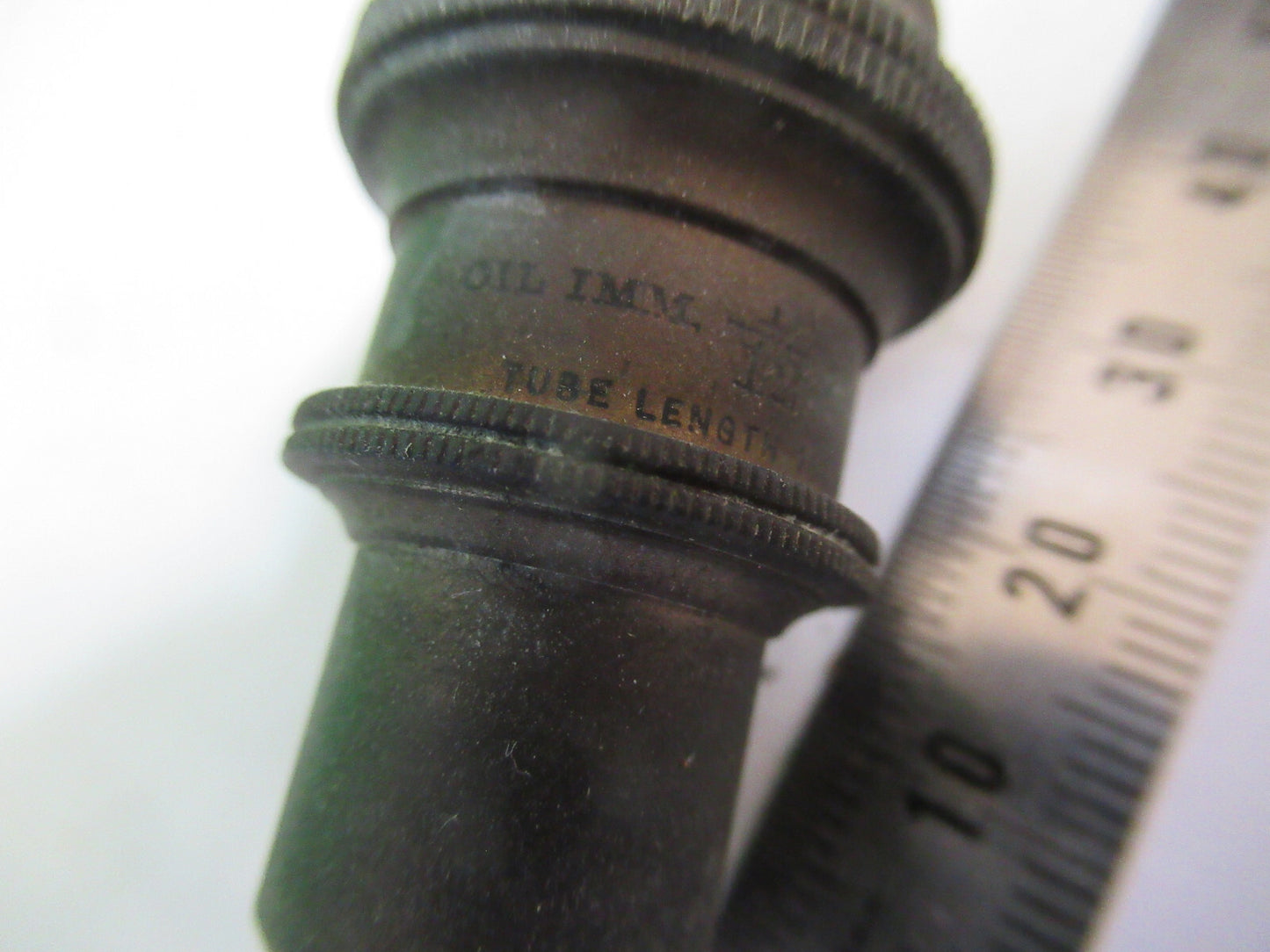Antique Bausch & Lomb Brass Objective Microscope