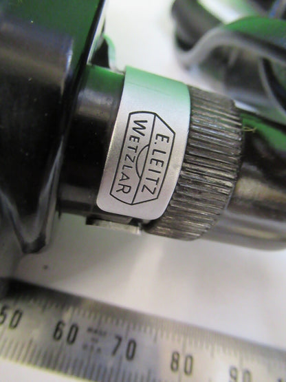 ANTIQUE ERNST LEITZ LAMP ASSEMBLY ILLUM MICROSCOPE PART AS PICTURED 18-FT-11