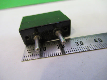 VINTAGE WWII BLILEY QUARTZ CRYSTAL AX2 25486.5 KC FREQUENCY RADIO AMATEUR S1-B31