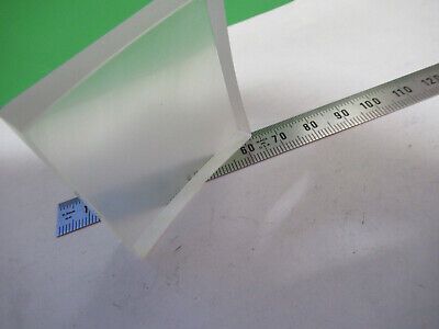 OPTICAL FROSTED GLASS BLOCK, one side polished pl-cc OPTICS AS PICTURED Z1-A-101