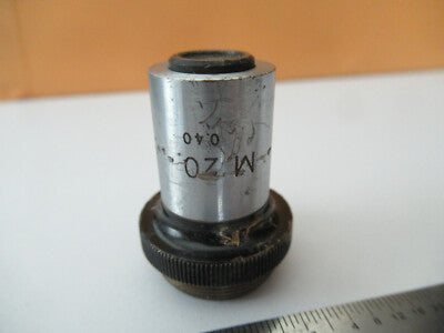 Nikon Japan M20 Metallograph Objective Lens Microscope Part