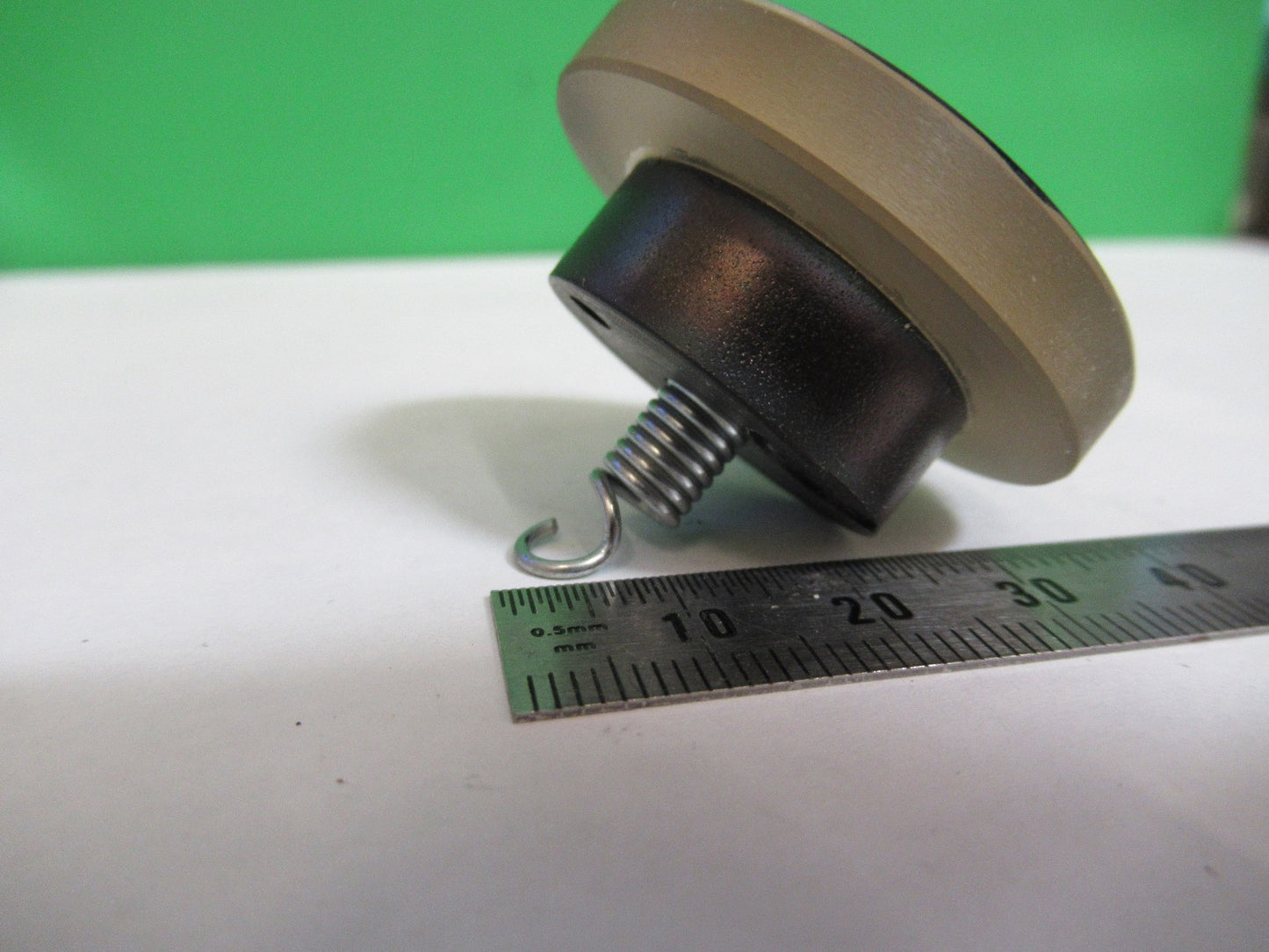 OLYMPUS JAPAN CONCAVE some scratches MIRROR MICROSCOPE PART AS PICTURED T4-A-36