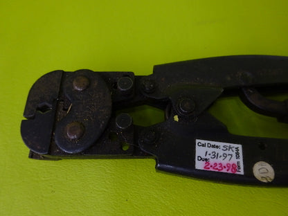 CONNECTOR CABLE CRIMPING TOOL AS IS BIN#TA-3N
