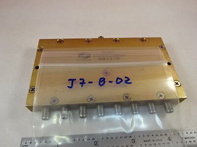 MECA DIVIDER COMBINER POWER SPLITTER RF FREQUENCY MICROWAVE AS IS &J7-B-02