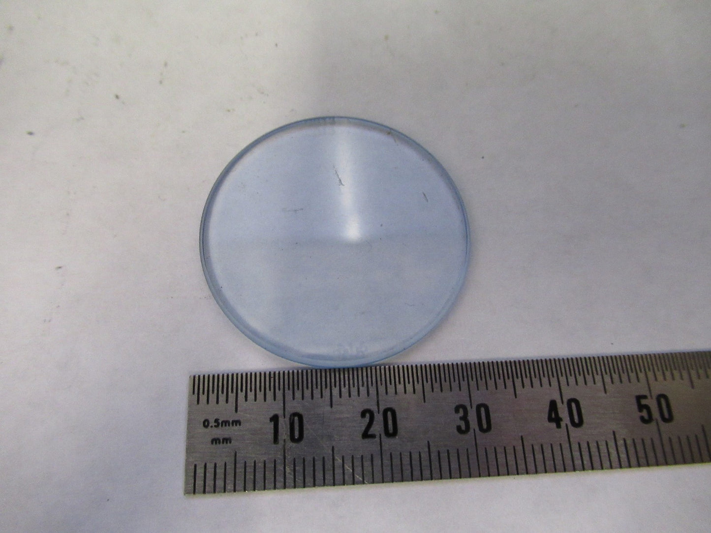 ZEISS GERMANY GLASS FILTER BLUE GERMANY MICROSCOPE PART AS PICTURED V8-B-11