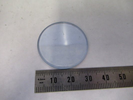 ZEISS GERMANY GLASS FILTER BLUE GERMANY MICROSCOPE PART AS PICTURED V8-B-11