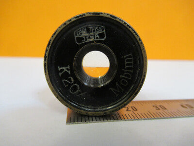 ANTIQUE ZEISS GERMANY EYEPIECE K20 MOBIMI MICROSCOPE PART AS PICTURED P9-A-47