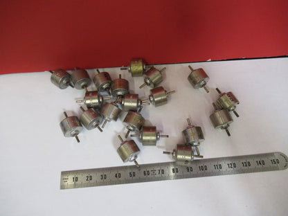 QUARTZ CRYSTALS LOT 1950's CR TYPE  FREQUENCY CONTROL RADIO AS PICTURED X3-B-09