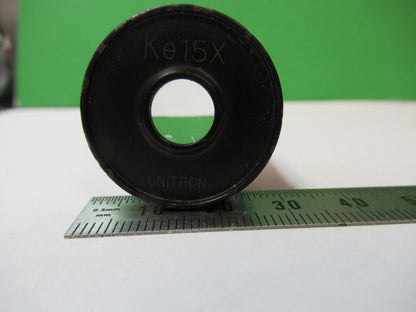 Antique Unitron Ke15X Ocular Eyepiece Optic Microscope Part