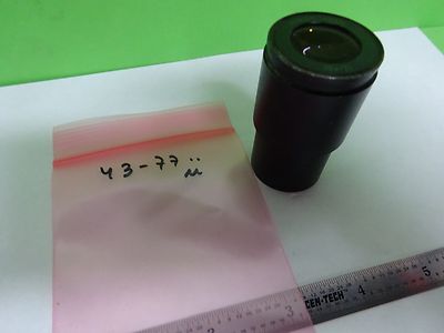 MICROSCOPE PART EYEPIECE OCULAR NIKON JAPAN 10X/21 OPTICS AS IS  BIN#Y3-77