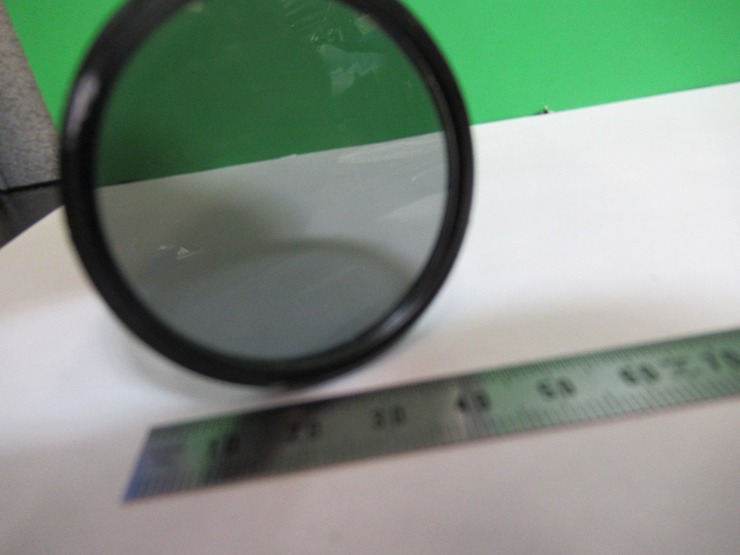 OPTICAL GLASS Hoya polarizer pol 49mm FILTER OPTICS AS PICTURED 98-A-04